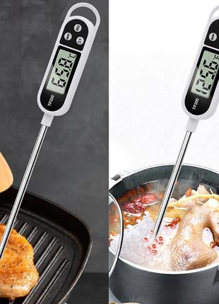 Электронный пищевой кулинарный термометр щуп thermo tp 300