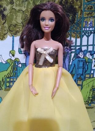 Одежда для барби - платье нарядное, длинное.
