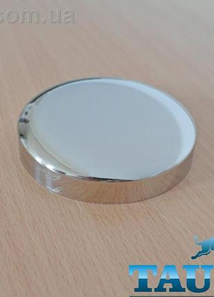 Круглый декоративный фланец sphere d80мм высотой 20мм из н/ж стали chrome, без отверстия