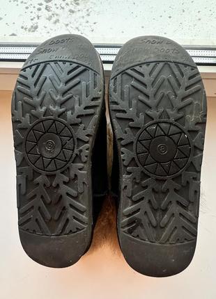 Ugg чорні з хутром10 фото
