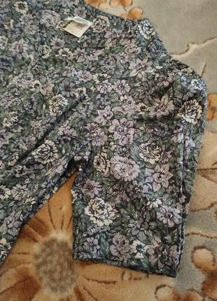 Винтаж миди платье laura ashley цветочный принт хлопок