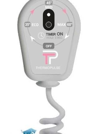 Серый регулятор на вилке thermopulse gray мощностью до 400 вт., led индикатор + таймер 3 ч. димер украина