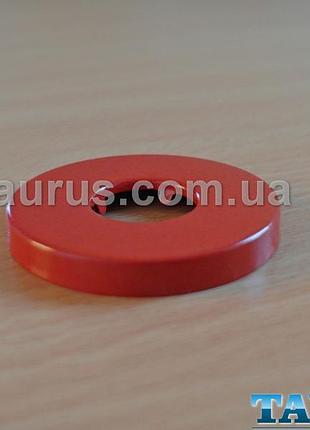 Красный декоративный фланец thermopulse red d54 мм / высота 6 мм, под внутренний размер 1/2". латунь