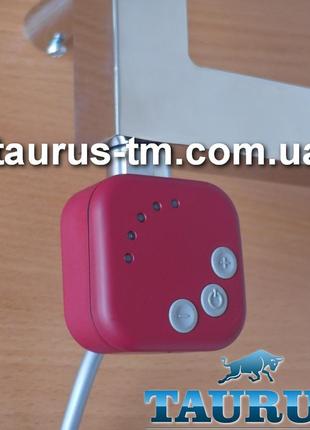Красный тэн heatq red квадратной формы. регулятор 30-60с + таймер 2 ч. +led-подсветка (польша); поворотный 1/2