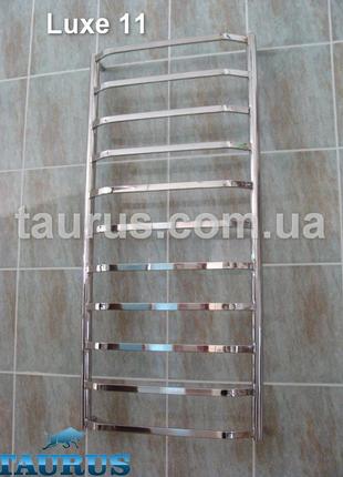 Сушарка для рушників нержавіюча luxe 11/1150х450. перемички трапецією — прямокутна труба 20х10
