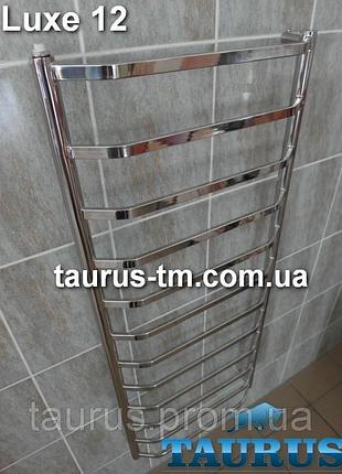 Полотенцесушитель из нержавеющей стали luxe 12  шириной 450 мм.