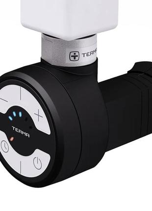 Чёрный тэн terma moa ms black +регулятор 30-65c +таймер 2ч. +маскировка провода. для комби/электро. польша 1/2