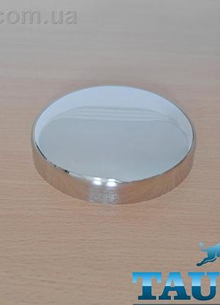 Декоративный фланец sphere d100мм высотой 24мм из н/ж стали chrome, без отверстия. сферический