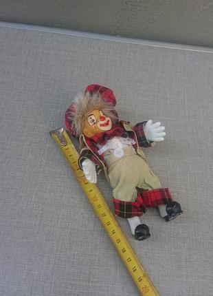 Фарфоровый винтажный коллекционный клоун из германии