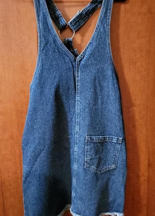 Джинсова сукня коротка koton