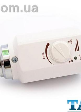 Електротен білий volux: регулятор від 13 до 65 °c для сушарки для рушників. польща. потужність: 300-900 вт. різьба 1/2"
