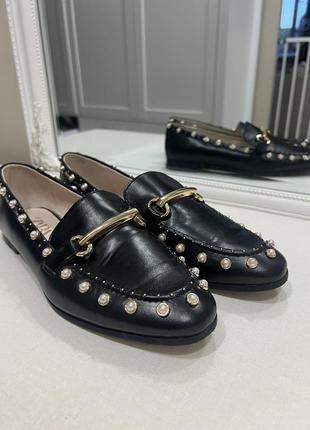 Лоферы zara