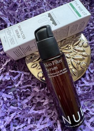 Люкс! универсальная сыворотка с 1% фито ретинолом the nue skin filter serum, 30 ml