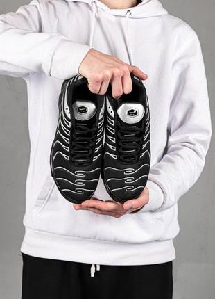 Кроссовки nike air max plus black green strike3 фото