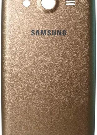 Задняя крышка samsung g355h galaxy core 2 duos золотистая