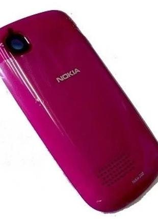 Задня кришка nokia 200 рожевий original