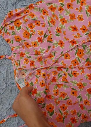 Майка,топ,в цветы