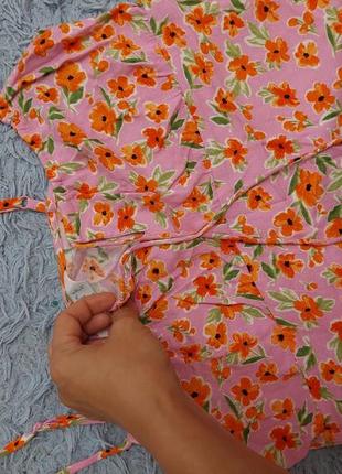 Майка,топ,в цветы