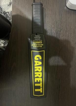 Ручной металлоискатель garrett super scanner