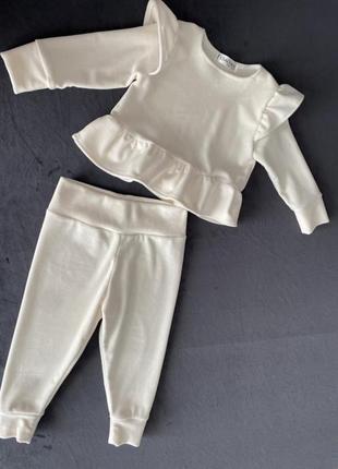 Детский костюм / костюм двойка / костюм для девочки / велюровый набор