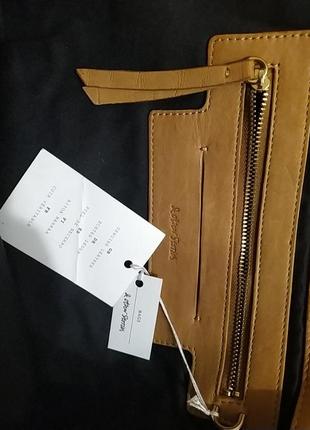 Роскошный кожаный клатч-папка6 фото