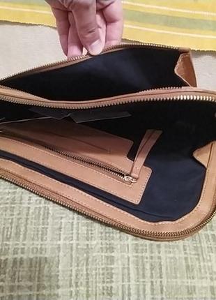 Роскошный кожаный клатч-папка8 фото