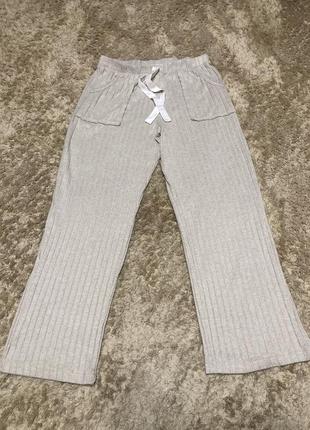 Приятные брюки в рубчик, размер 2хл