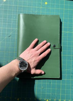 Папка для документів, натуральна шкіра  а4