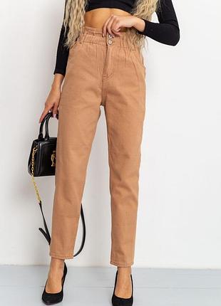 Женские джинсы со средней посадкой штаны мом 164r2088