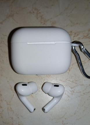 Акція до 31.08! бездротові блютуз навушники air music pods pro 1, 2+чохол у подарунок