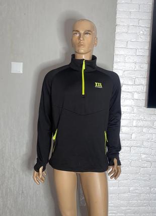 Спортивна кофта на флісі термо кофта з подовженими рукавами