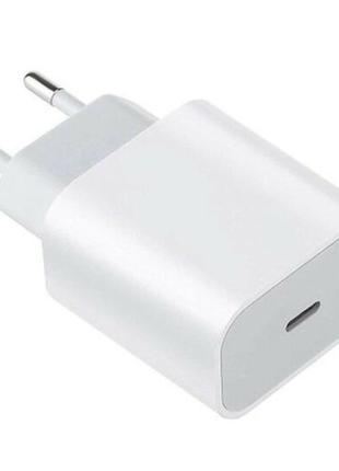 Зарядное устройство xiaomi 20w type-c (bhr4927gl) белое