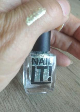 Глиттерный лак для ногтей франция украина 4 мл новый