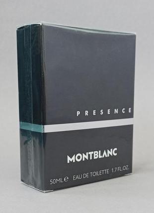 Montblanc presence 50 мл для мужчин (оригинал)