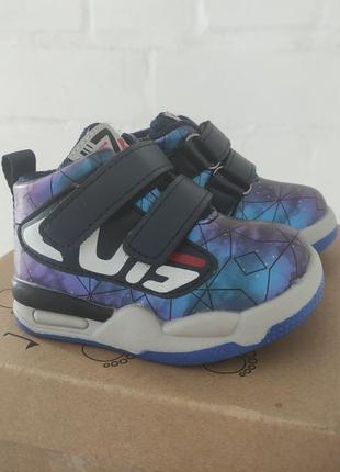 Утепленные ботинки хайтопы 18-23 размеры первые шаги