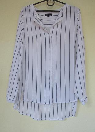 Подовжена блуза в смужку від selected