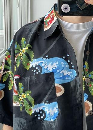 🌴гавайська сорочка true face  (3xl) здоровезна🐘