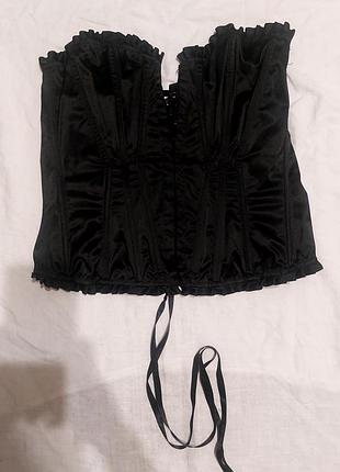 Приталений корсет secret y2k punk grunge emo goth
