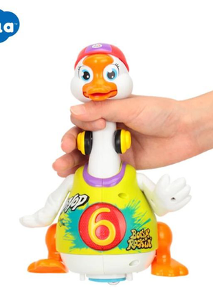 Hola 808 качка музична. hola 828 гусак танцюючий.