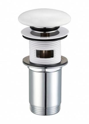 Донний клапан omnires click-clack matt white (a706bm)