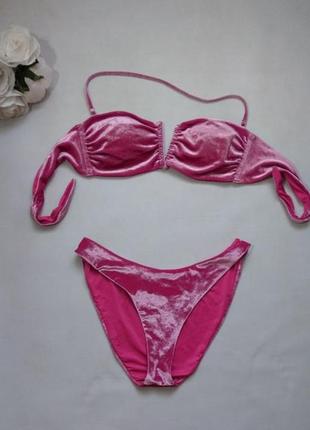 Купальник бікіні з оксамиту tezenis velvet