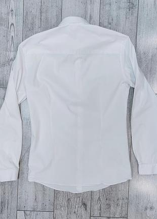 Рубашка мужская белая классическая бренда george для подростков