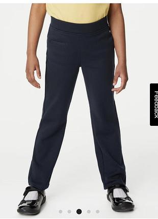 Штаны джерси школьные m&amp;s 140 и 146 см 2