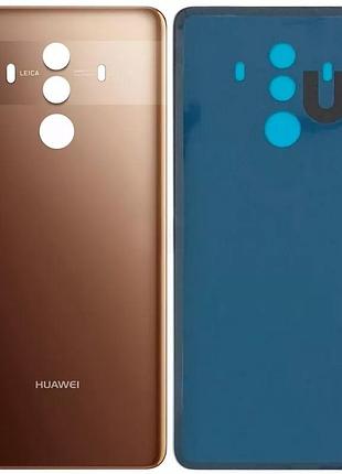 Задняя крышка huawei mate 10 pro со стеклом камеры, mocha brown