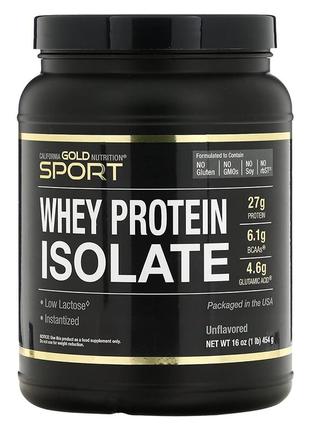 Протеин california gold nutrition, "whey protein isolate" (454 г)