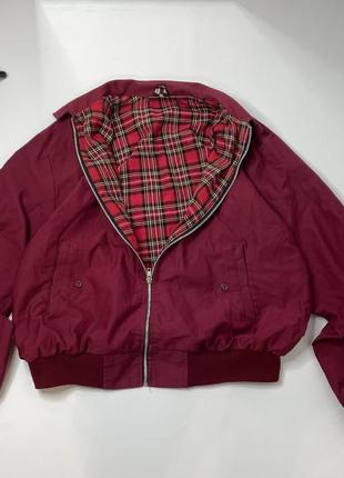 Винтажная куртка харик харингтон английская джекет кэжуал casual jacket4 фото