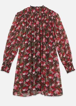 Платье в цветочный принт new look