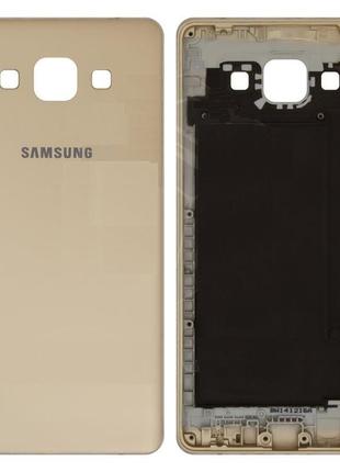 Задняя крышка samsung a500f galaxy a5, a500fu galaxy a5, a500h galaxy a5 золотая