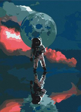 Картина за номерами brushme 48x60см "день на місяці" bs51942l