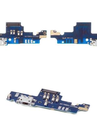 Шлейф xiaomi redmi note 4x конектора заряджання, з мікрофоном широкий 64 гб